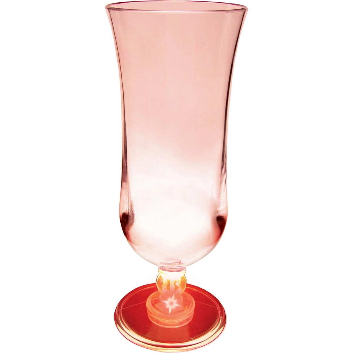 Light Up Plastic Custom Hurricane Glass 15 oz.