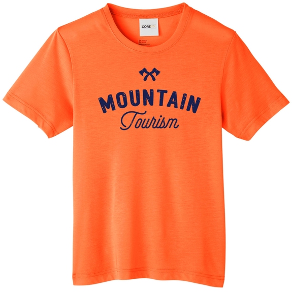 Campus orange - Core365&#174; Fusion Chromasoft Custom Performance T-Shirt 