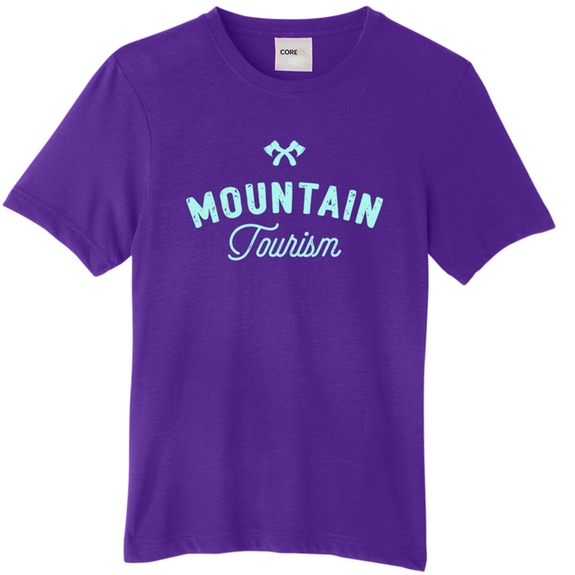 Campus Purple - Core365&#174; Fusion Chromasoft Custom Performance T-Shirt 