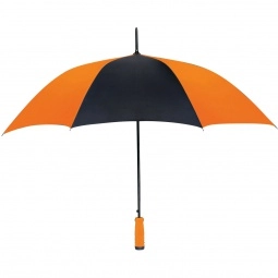 Orange/Black Two Tone Automatic Open Customized Umbrellas
