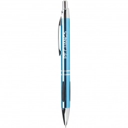 Light Blue Vienna Aluminum Click Promotional Pen