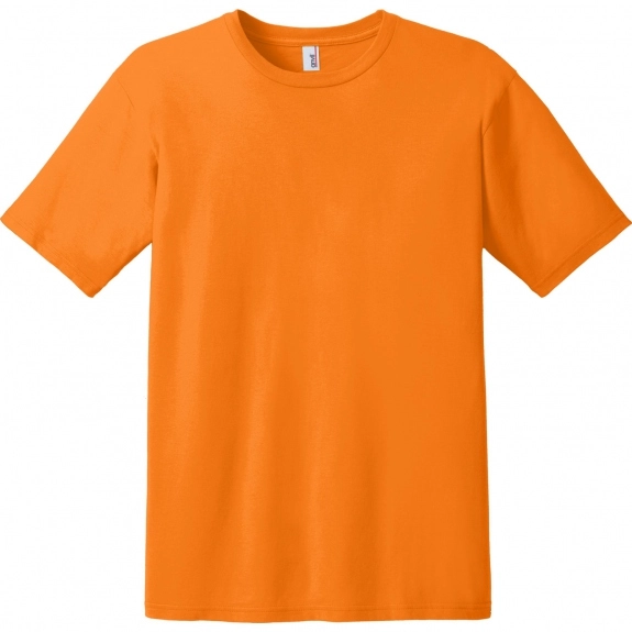 Mandarine Orange Anvil Fashion Ringspun Custom T-Shirt