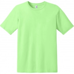 Key Lime Anvil Fashion Ringspun Custom T-Shirt