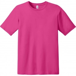 Hot Pink Anvil Fashion Ringspun Custom T-Shirt