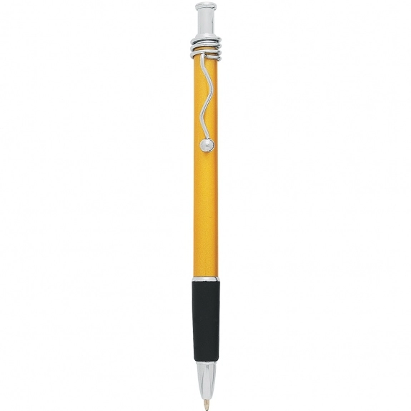Gold Wired Clip Promotional Pen