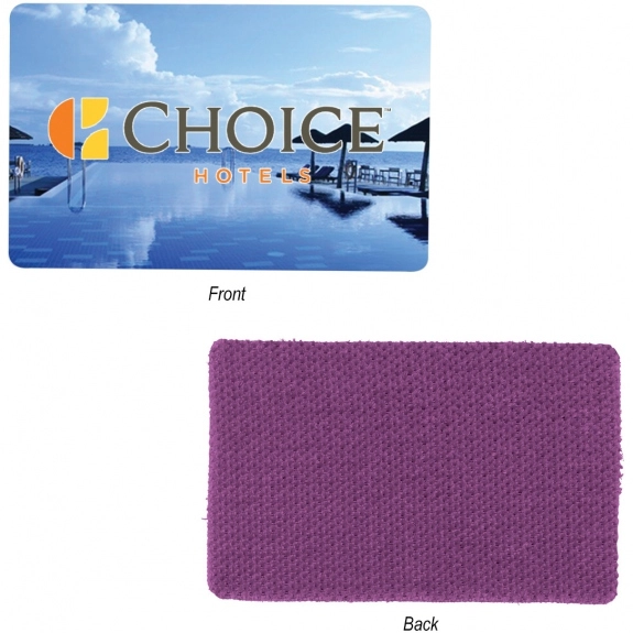 Purple - Full Color Custom Lint Card