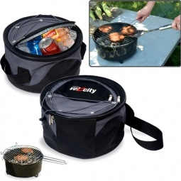 Explorer Promotional Cooler Bag and Grill - 12 Can