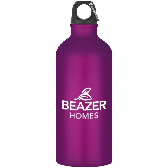 Purple Aluminum Promotional Sports Bottle - 20 oz.