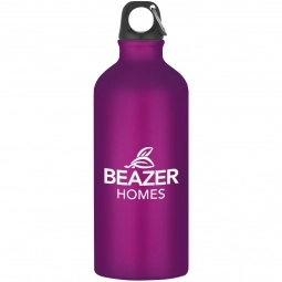 Purple Aluminum Promotional Sports Bottle - 20 oz.