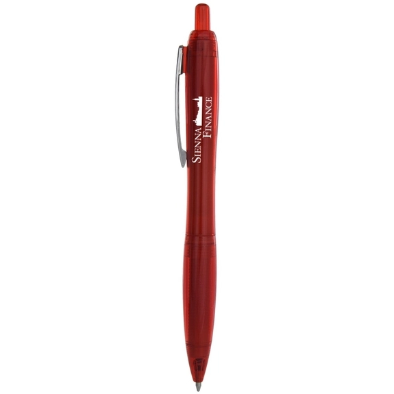 Red Custom RPET Trenton Pens