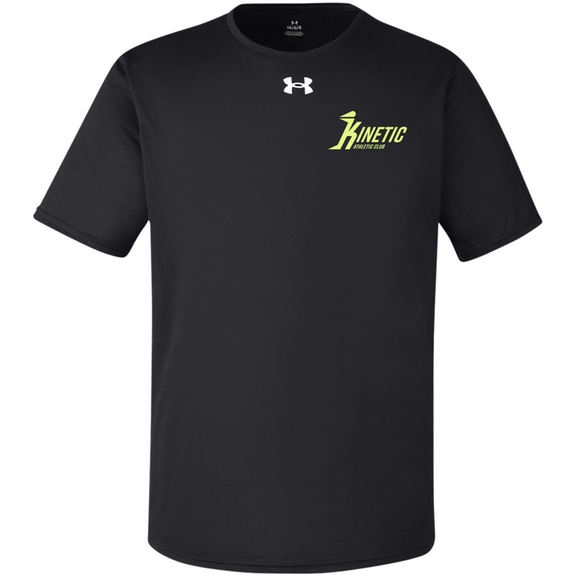 Black/white Under Armour&#174; Team Tech Branded T-Shirt - Men's