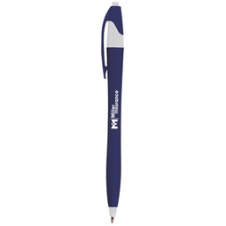 Navy/White - Javelin Style Colored Dart Promo Pen
