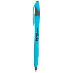 Light Blue/Gray Javelin Style Colored Dart Promo Pen