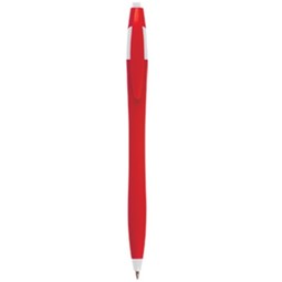Red/White - Javelin Style Colored Dart Promo Pen
