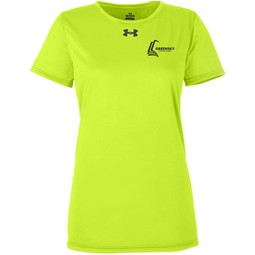 Hi Vis Yellow - Under Armour&#174; Team Tech Custom T-Shirt - Women's