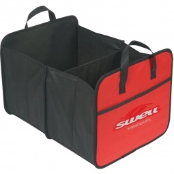 Red Water Resistant Non-Woven Custom Trunk Organizer