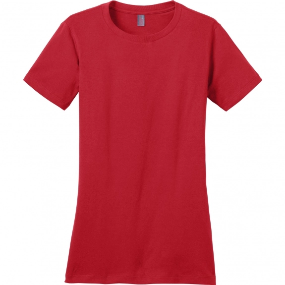 Classic Red District Made Perfect Weight Custom T-Shirt