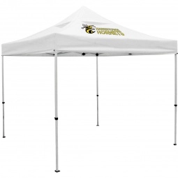Full Color Deluxe Trade Show Booth Custom Tents w/ Vented Canopy - 10'