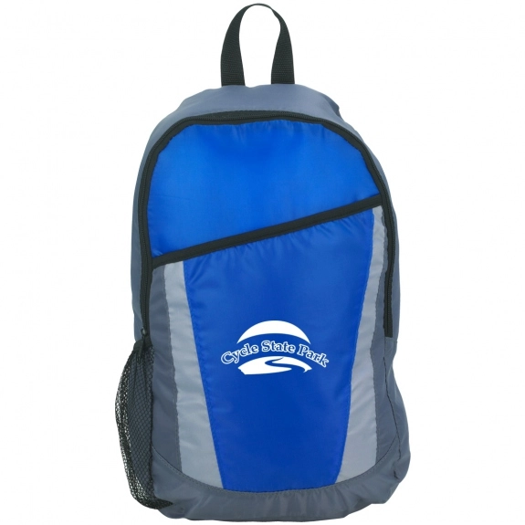 Royal Blue City Customized Backpack