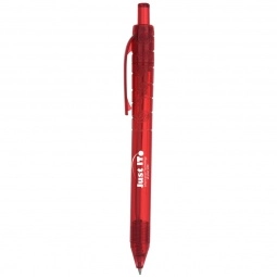 Red - Recycled Bottle Custom Click Pen