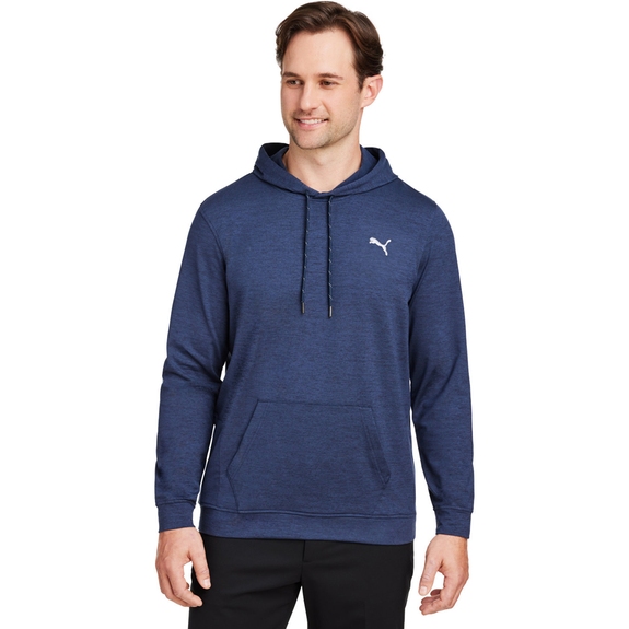 Front - Puma Golf Cloudspun Progress Custom Hooded Sweatshirt - Men's