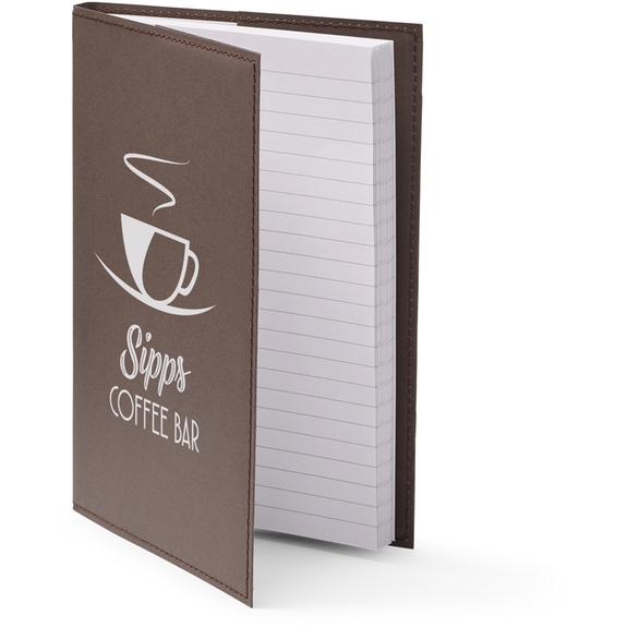 Open Econscious Recycled Coffee Refillable Promotional Journal - 5.8"w x 8.
