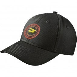 Black New Era Adjustable Structured Promotional Cap 