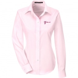 Pink Devon & Jones Button Down Custom Dress Shirts - Women's