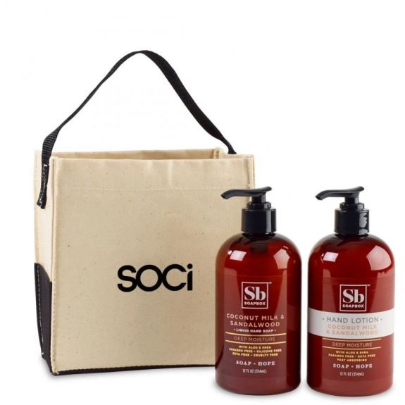 Coconut Soapbox Cleanse & Soothe Custom Gift Set