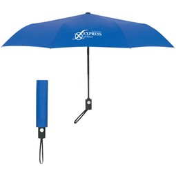 Royal Blue Telescopic Automatic Open Custom Umbrellas