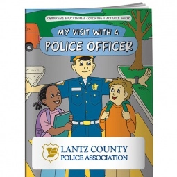 Multi Promo Coloring Book - My Visit with a Police Officer