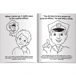 Inside - Promo Coloring Book - My Visit with a Police Officer