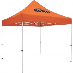 Full Color Standard Trade Show Booth Custom Tents - 10'