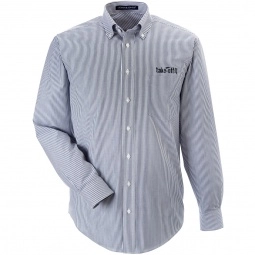 Devon & Jones Button Down Striped Custom Dress Shirts - Men's