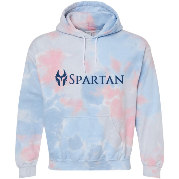 Coral Dream Dyenomite Blended Colors Custom Hooded Sweatshirt
