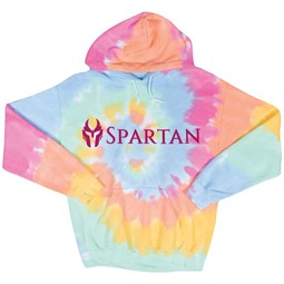 Aerial Dyenomite Blended Colors Custom Hooded Sweatshirt