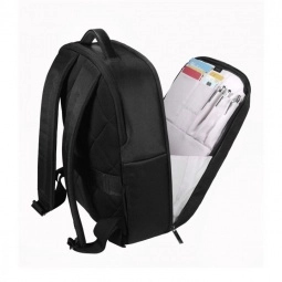 Side - Samsonite Executive Custom Computer Backpack - 11.5"w x 17.25"h x 6.