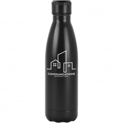 Promotional Antimicrobial Stainless Steel Custom Water Bottle - 17 oz. with Logo