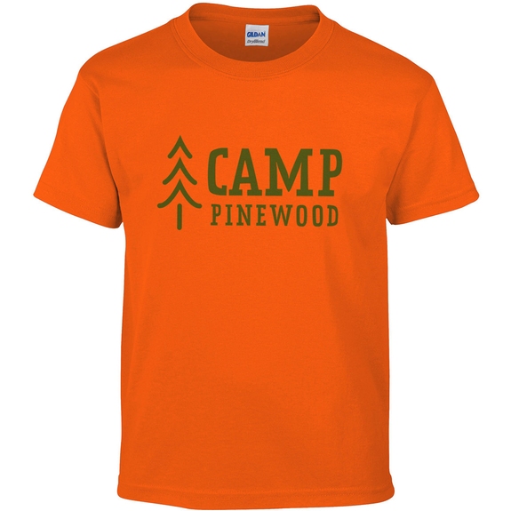 Orange Gildan DryBlend Custom Youth T-Shirt - Colors