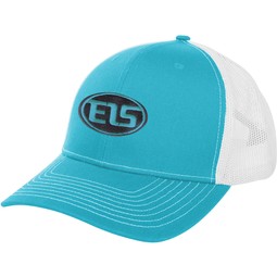 Light Blue/White The Hauler Classic Custom Logo Trucker Hat
