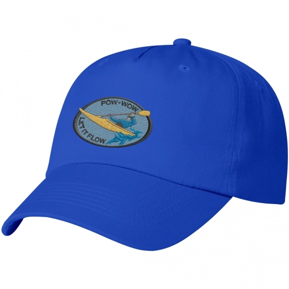 Royal 5-Panel Embroidered Unstructured Promotional Cap