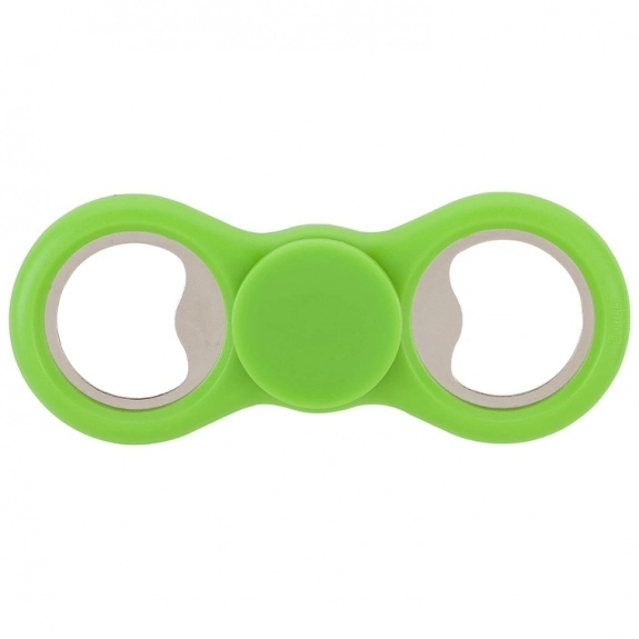 Lime Green - Fidget Spinner Custom Stress Reliever w/ Bottle Openers