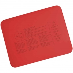 Translucent Red - Flexible Promotional Cutting Board