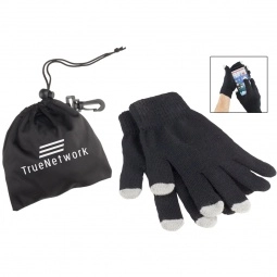 Touchscreen Custom Gloves In Carry Pouch