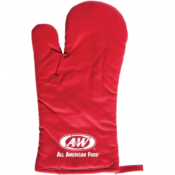 Red Promotional Oven Mitt