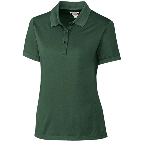 Bottle Green Clique Pique Custom Polo Shirts - Women's 