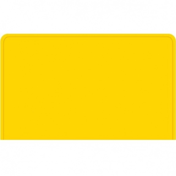 Yellow Press n' Stick Custom Calendar - Rectangle