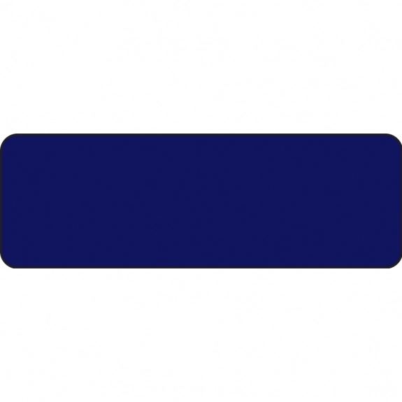 Air Force Blue Full Color Chicago Matte Plastic Name Tags - 3" x 1"