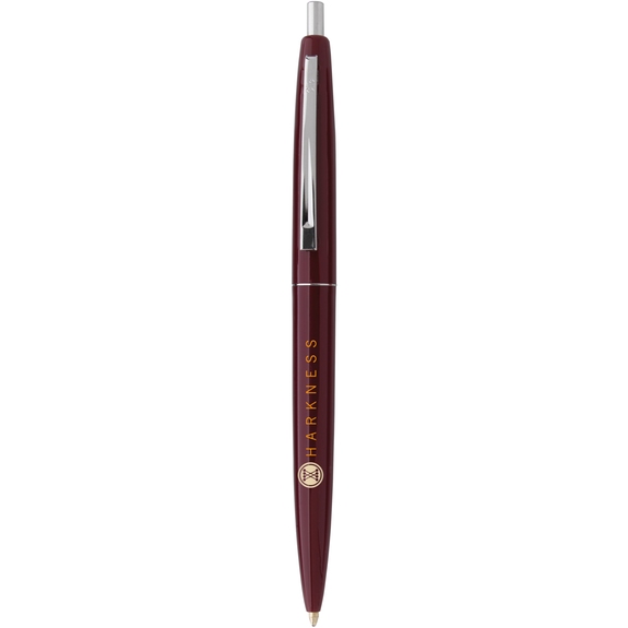 Burgundy BIC Clic Promotional Pen