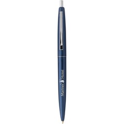 Metallic dark blue BIC Clic Promotional Pen